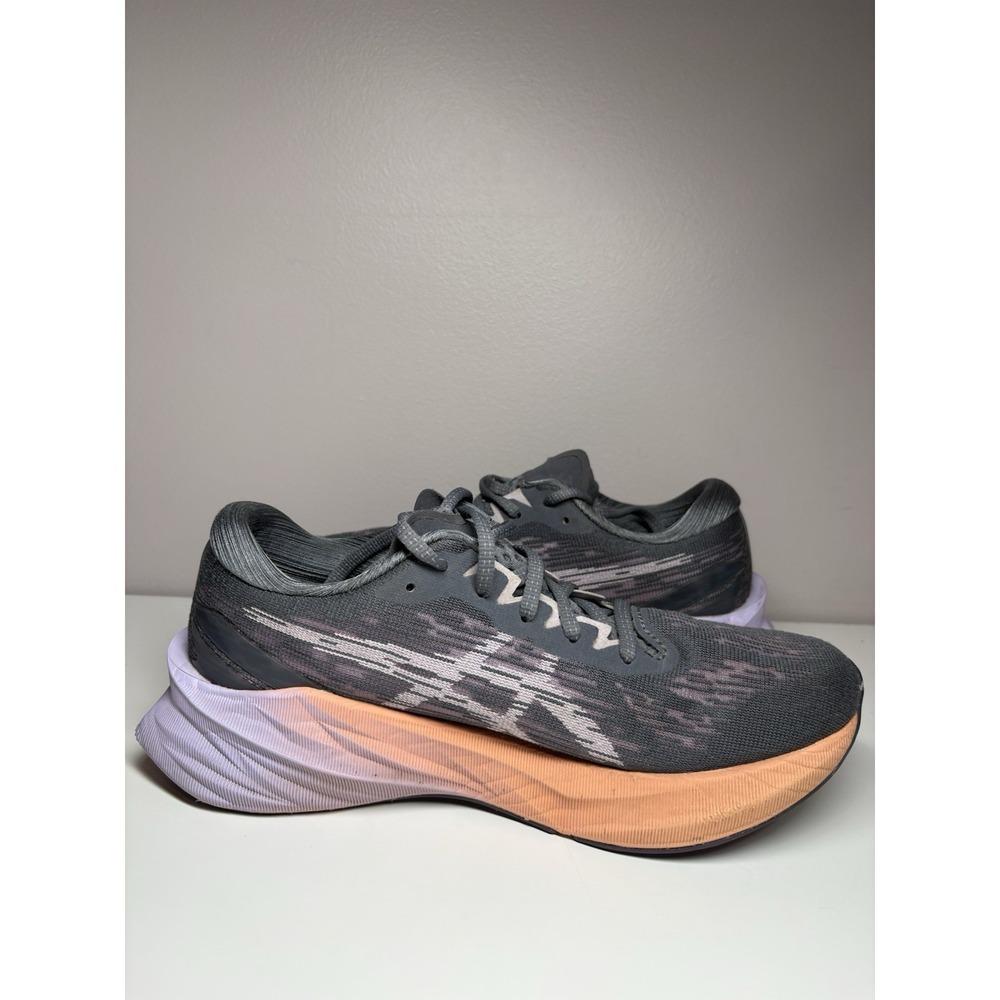 ASICS Women's NOVABLAST 3 Running Shoes Metropolis/Dusk Violet - Size 7.5 - Picture 4 of 11